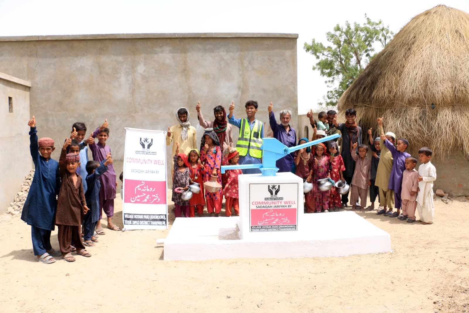 WASH project in the field